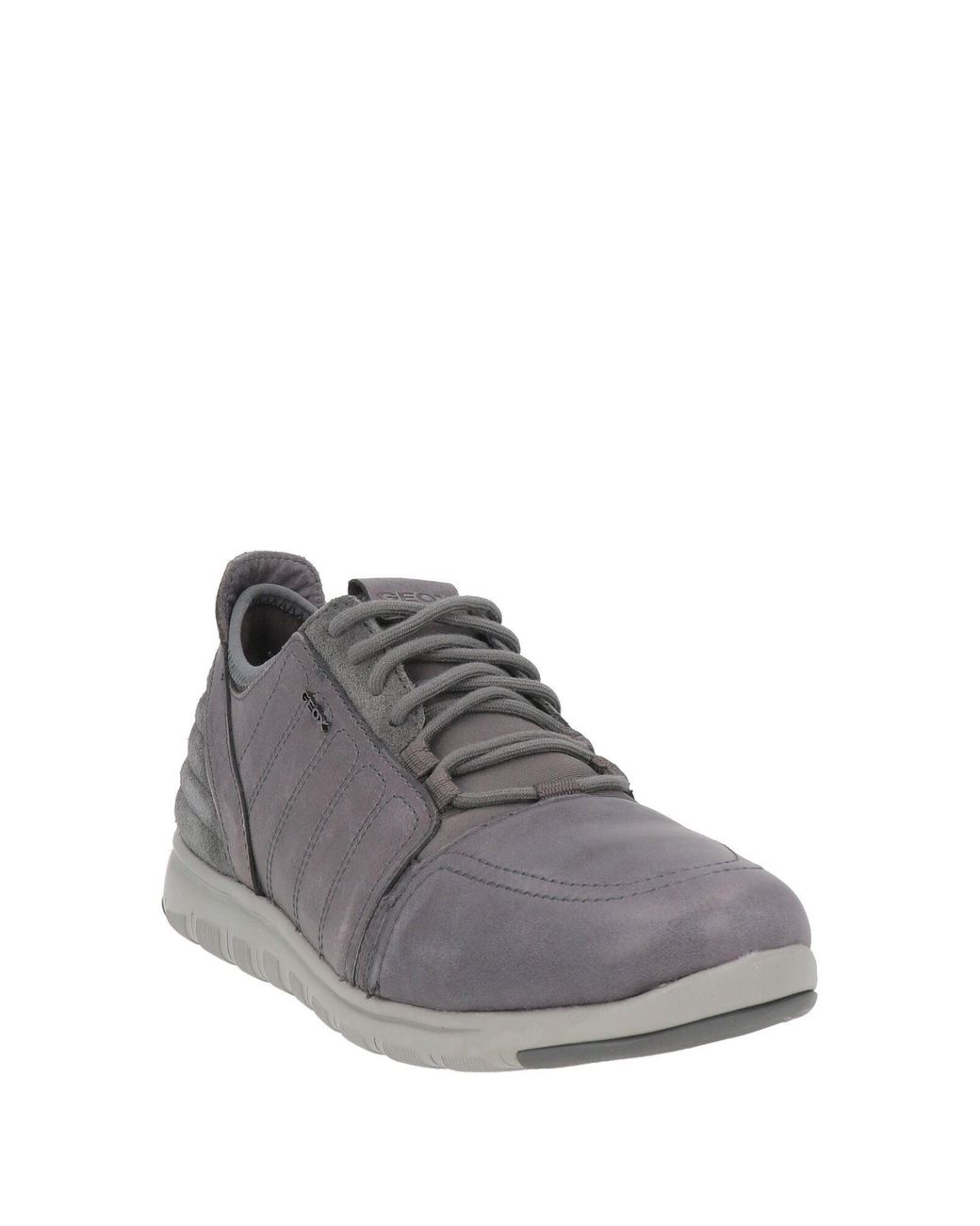 Geox Gray Sneakers Leather for men