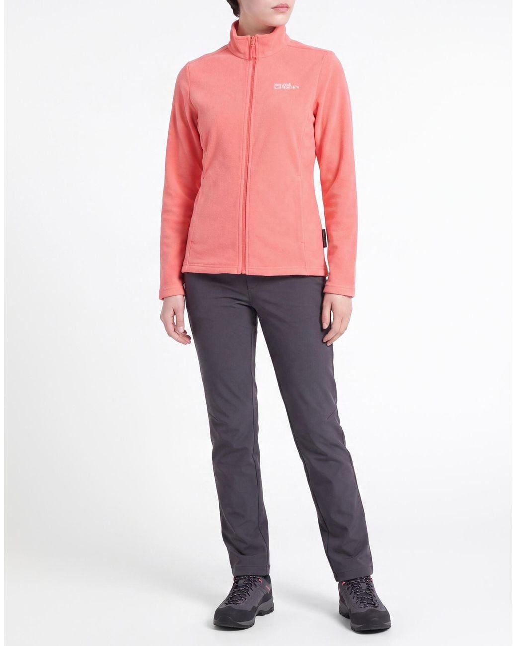 Jack Wolfskin Pink Sweatshirt Polyester