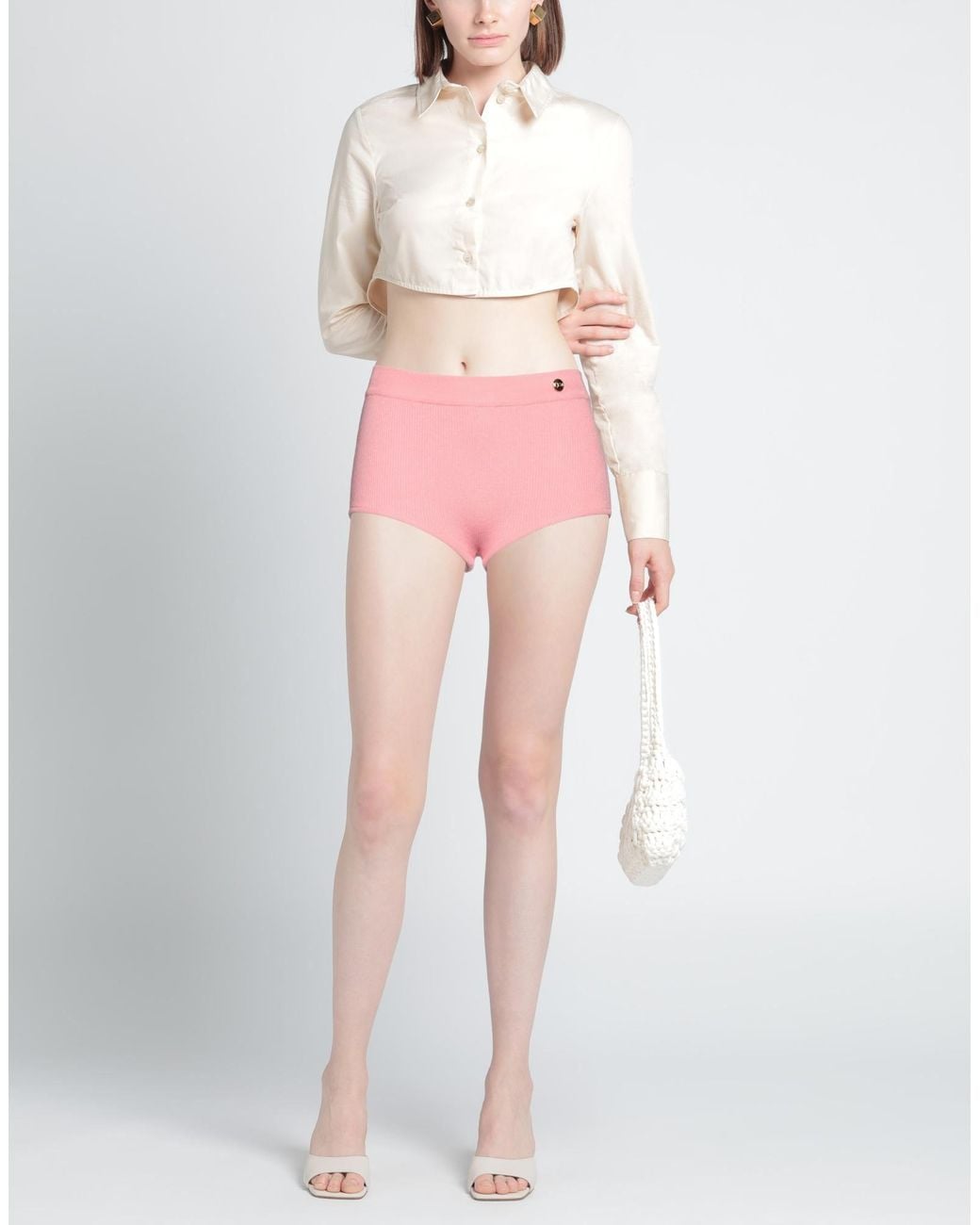 Balmain Pink Shorts & Bermuda Shorts
