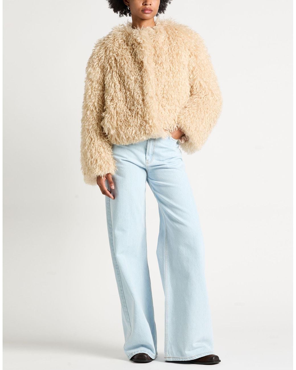 Tagliatore 0205 Natural Shearling & Teddy