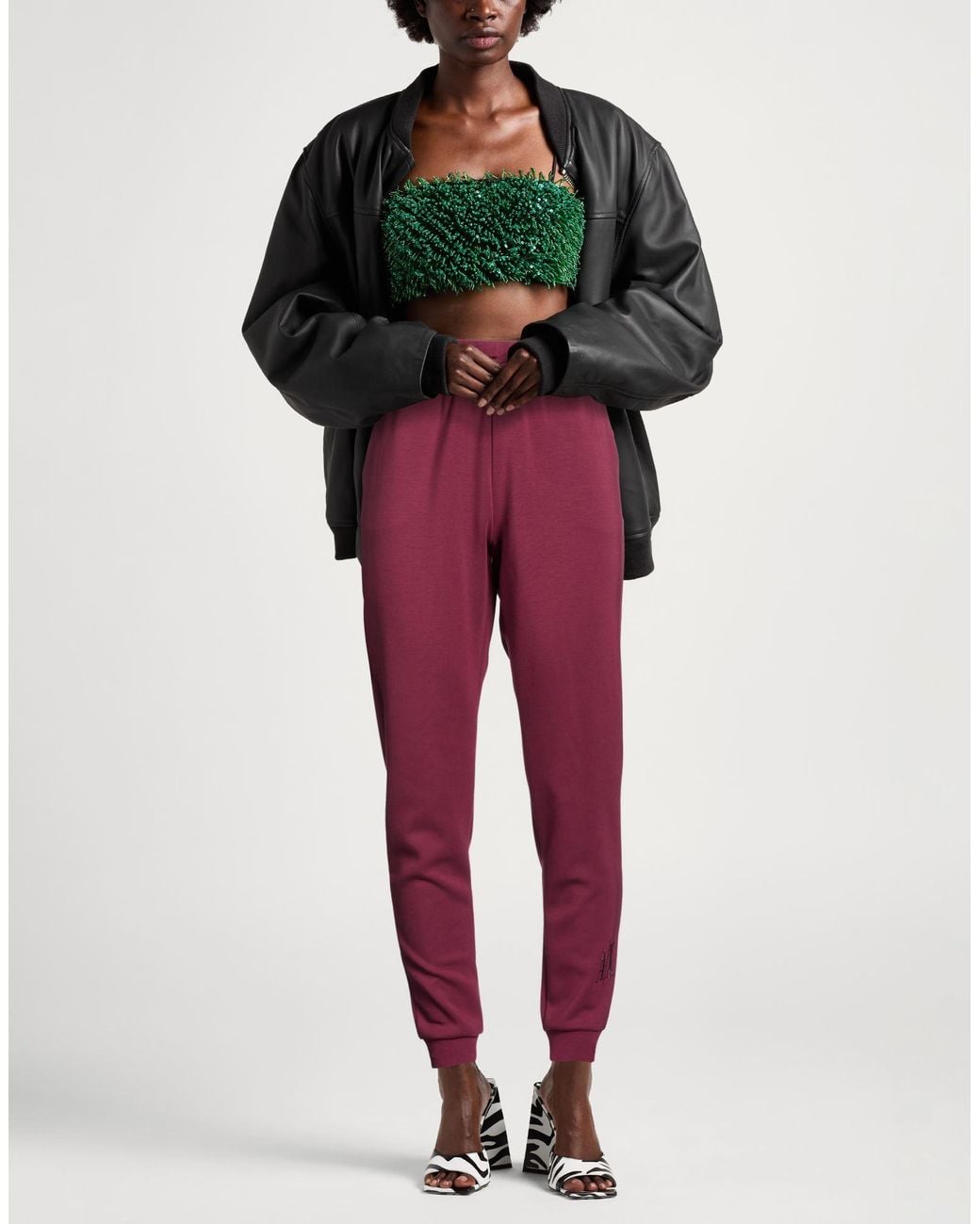 ARMANI EXCHANGE Red Trouser