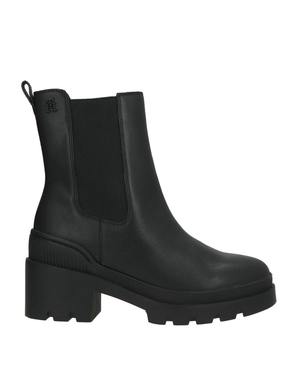 Tommy Hilfiger Black Ankle Boots