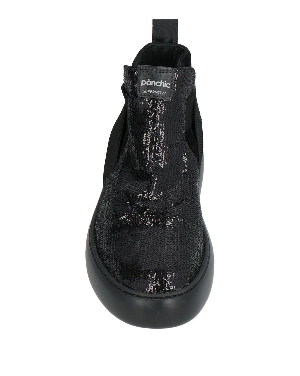 Pànchic Black Sneakers Leather