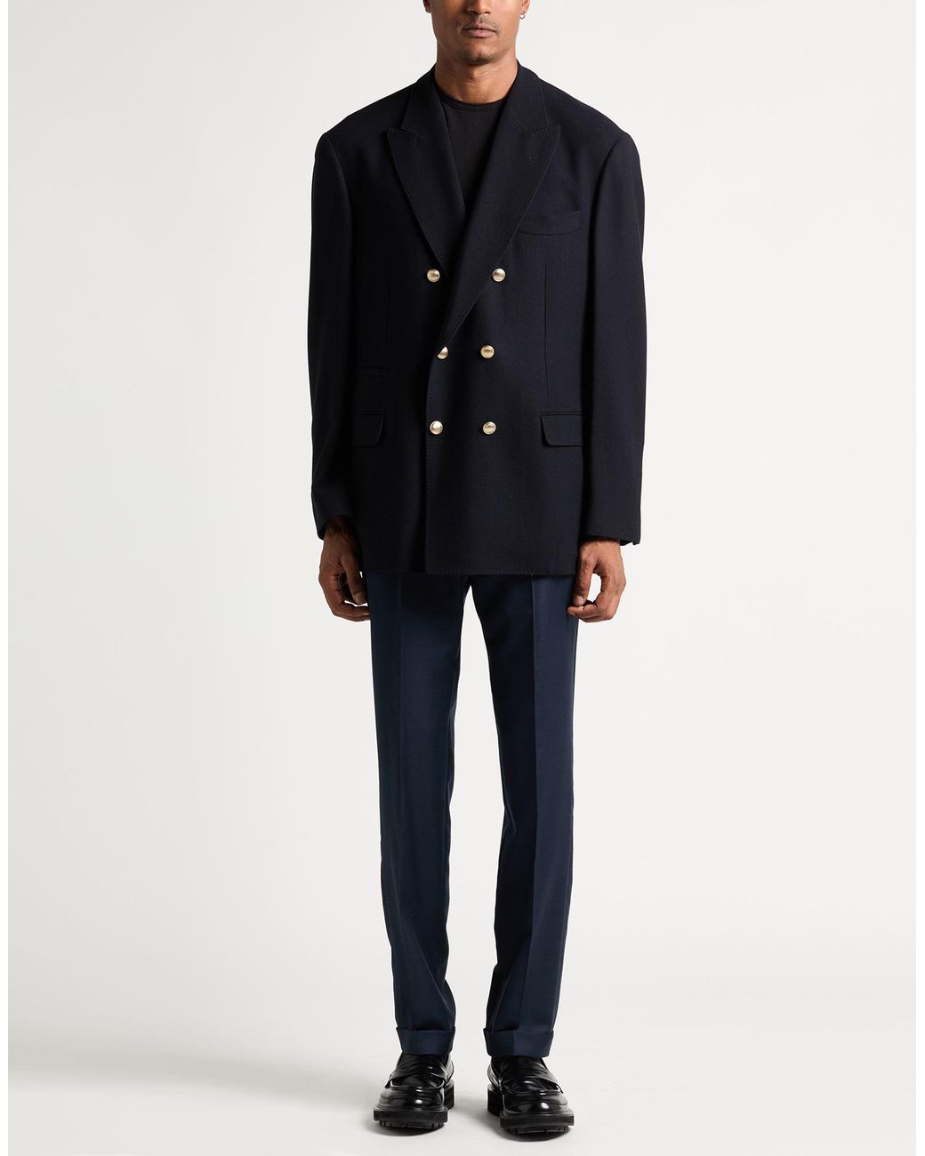Brunello Cucinelli Blue Blazer for men