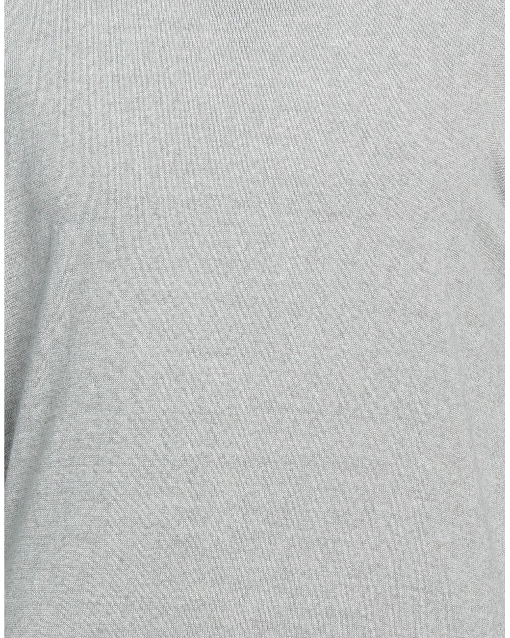 Vneck Gray Turtleneck Wool, Polyacrylic for men