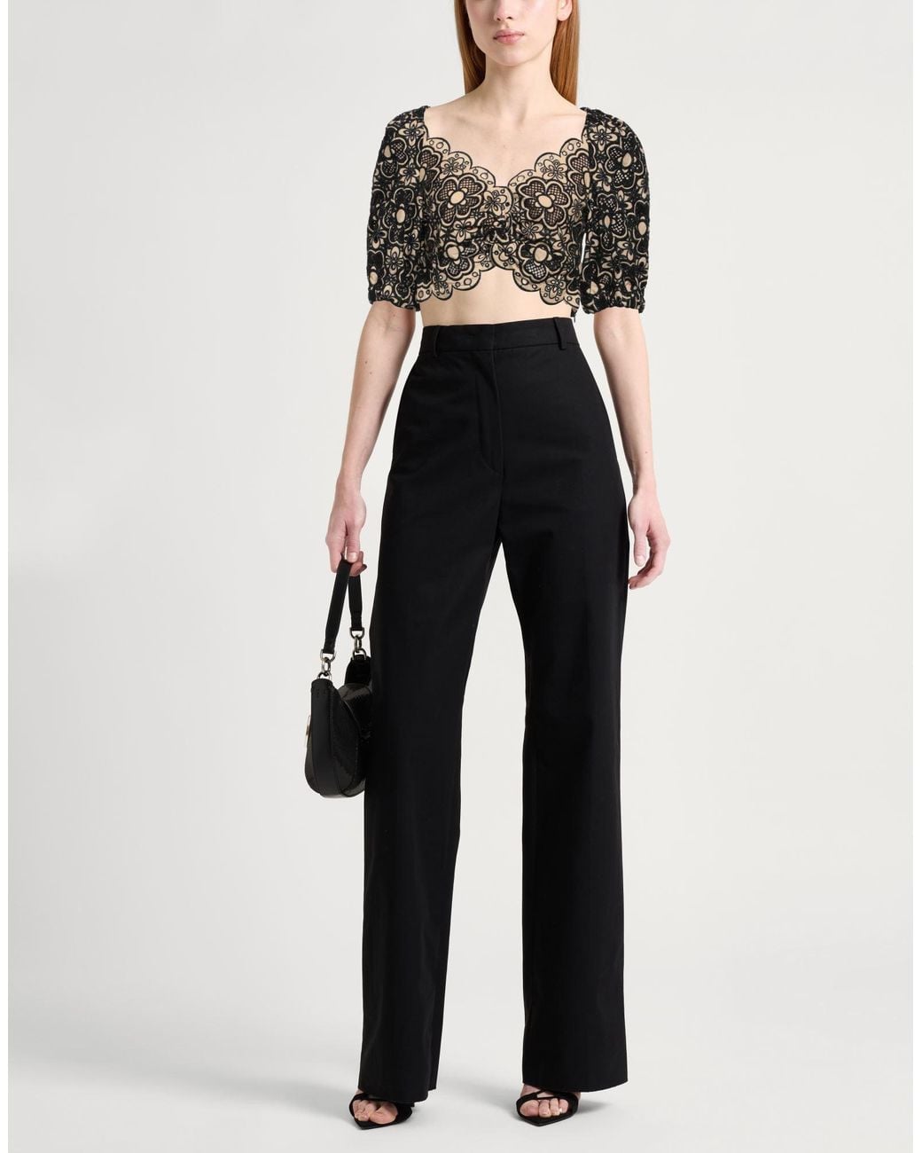 Sandro Black Top