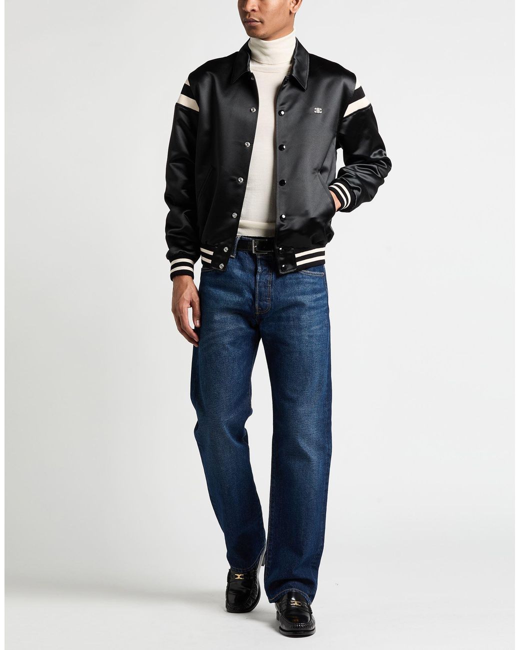 Céline Black Jacket Polyester for men