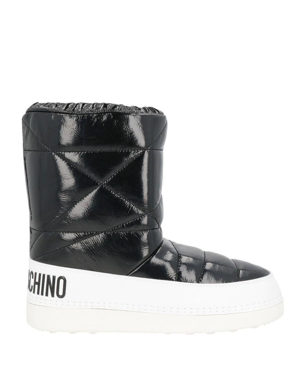 Love Moschino Black Ankle Boots