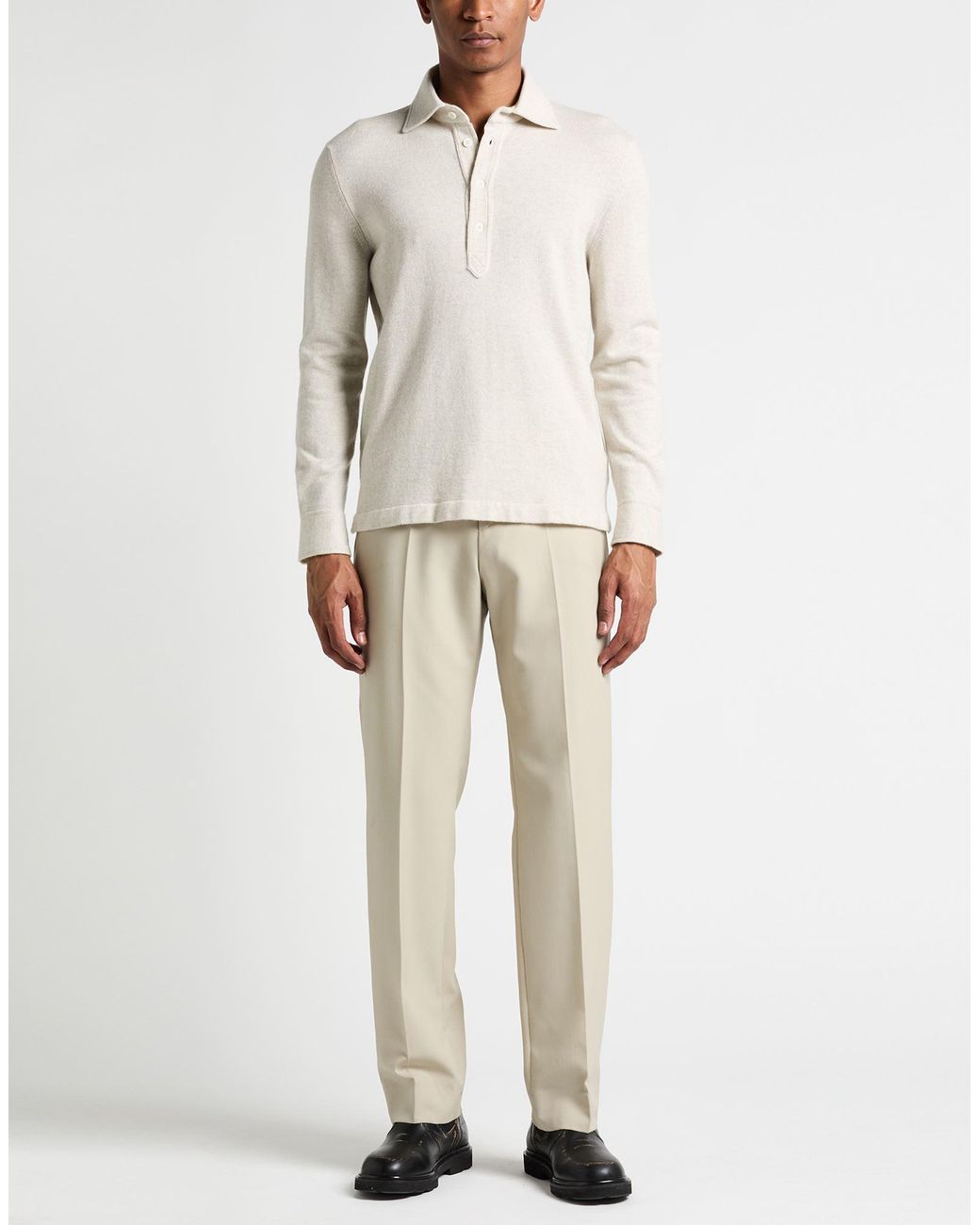 Brunello Cucinelli White Sweaters for men