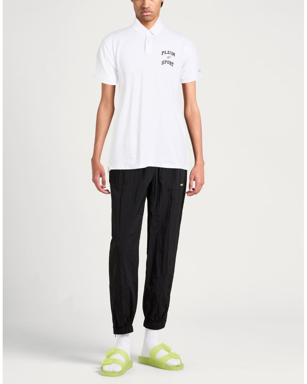 Philipp Plein White Polo Shirts for men
