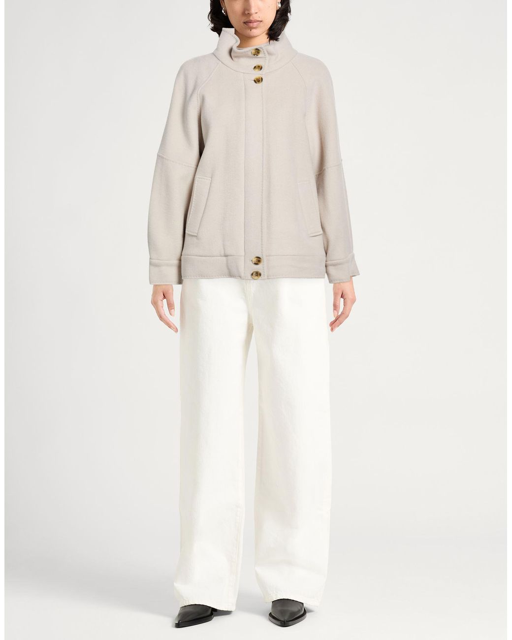 Abrigo Marella de color White