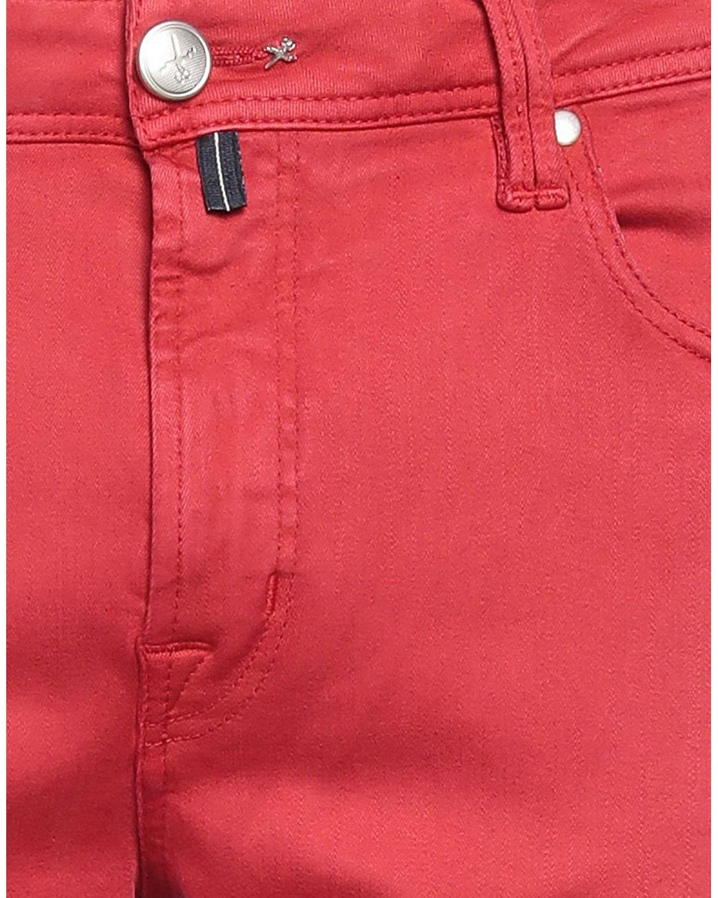 Tramarossa Red Jeans for men