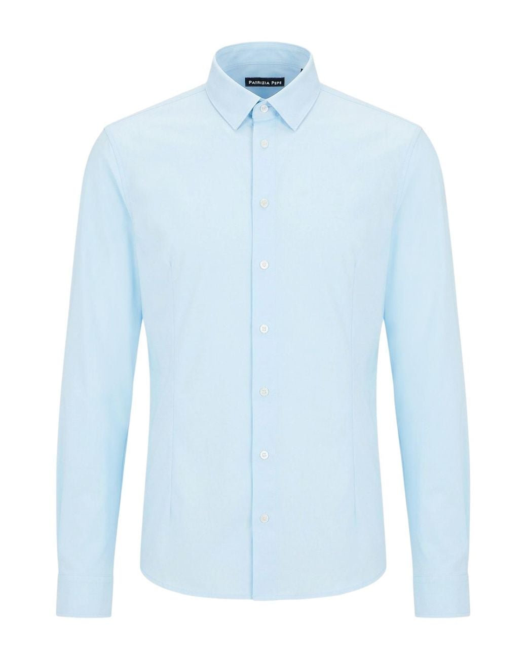 Patrizia Pepe Blue Shirts for men