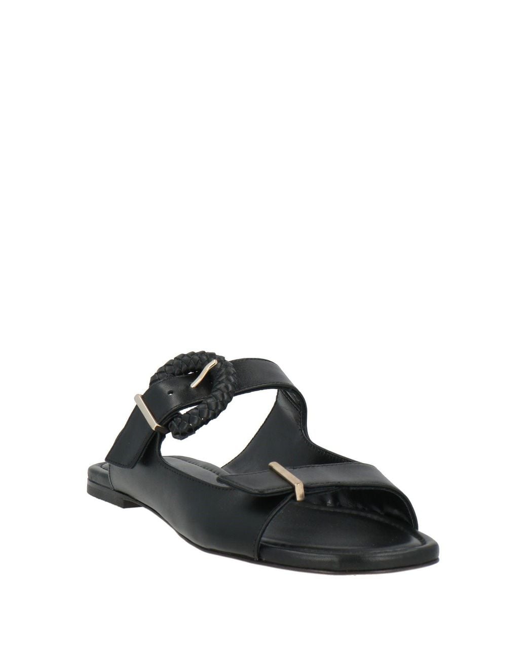 Baldinini Black Sandals Calfskin