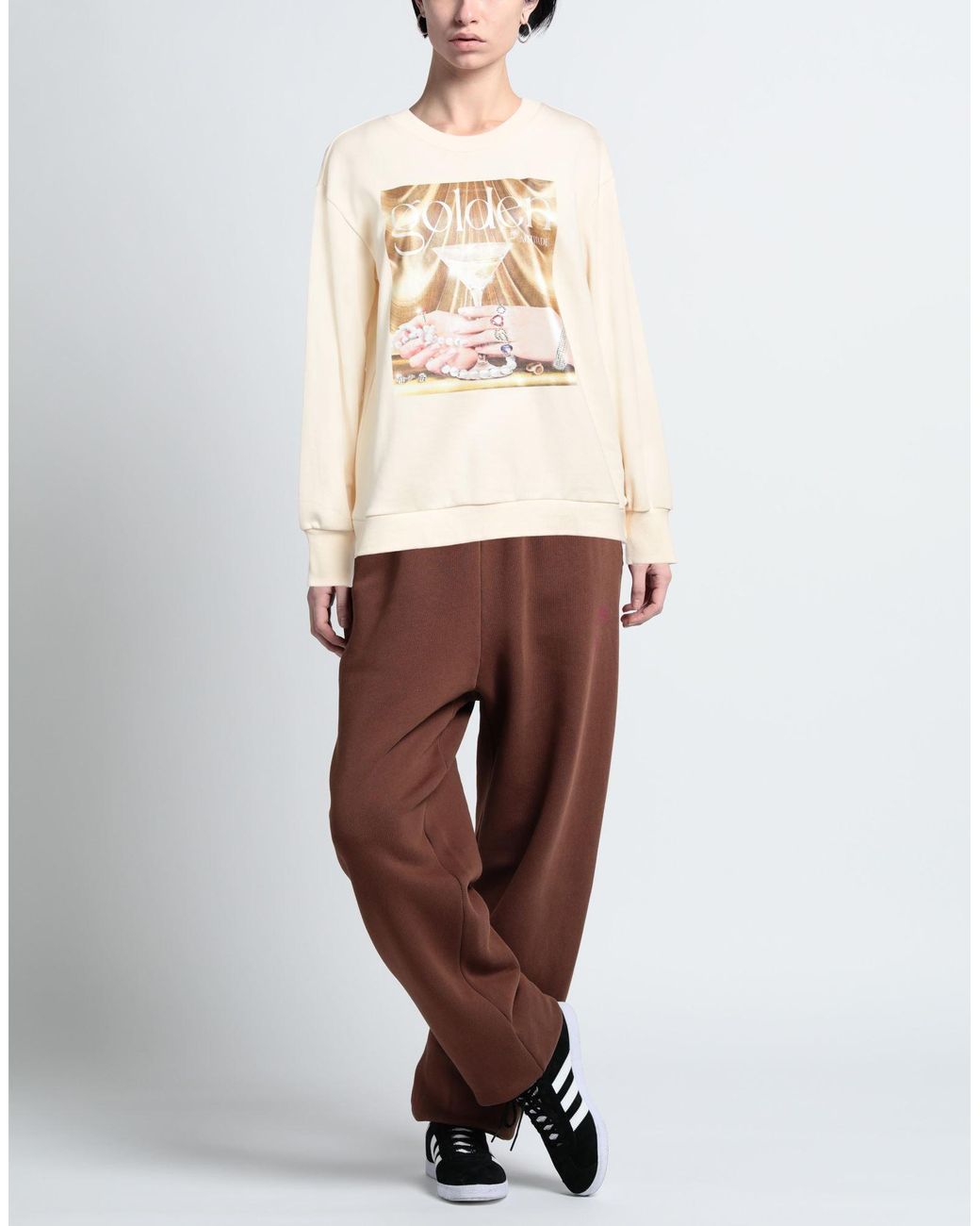 Twinset Natural Sweatshirt