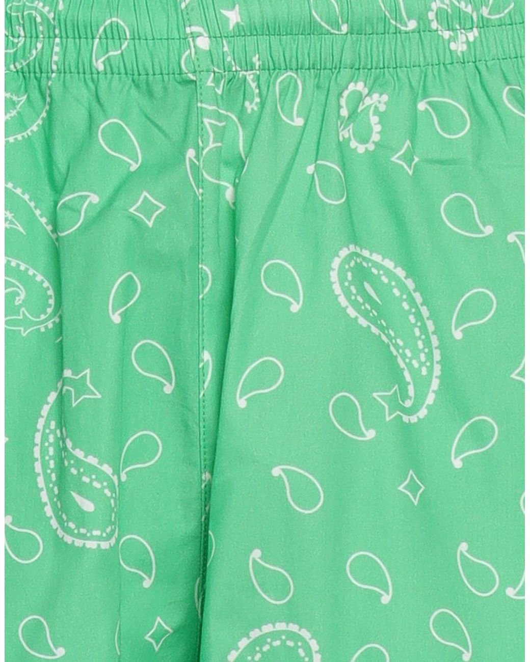GARMENT WORKSHOP Green Shorts & Bermuda Shorts for men