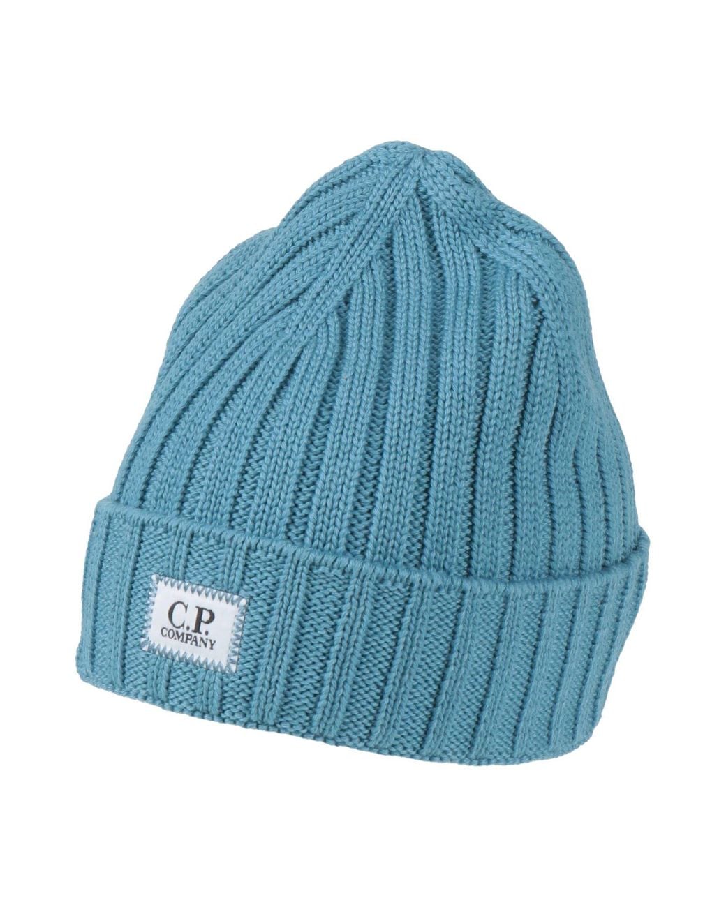 C P Company Blue Hat Wool for men