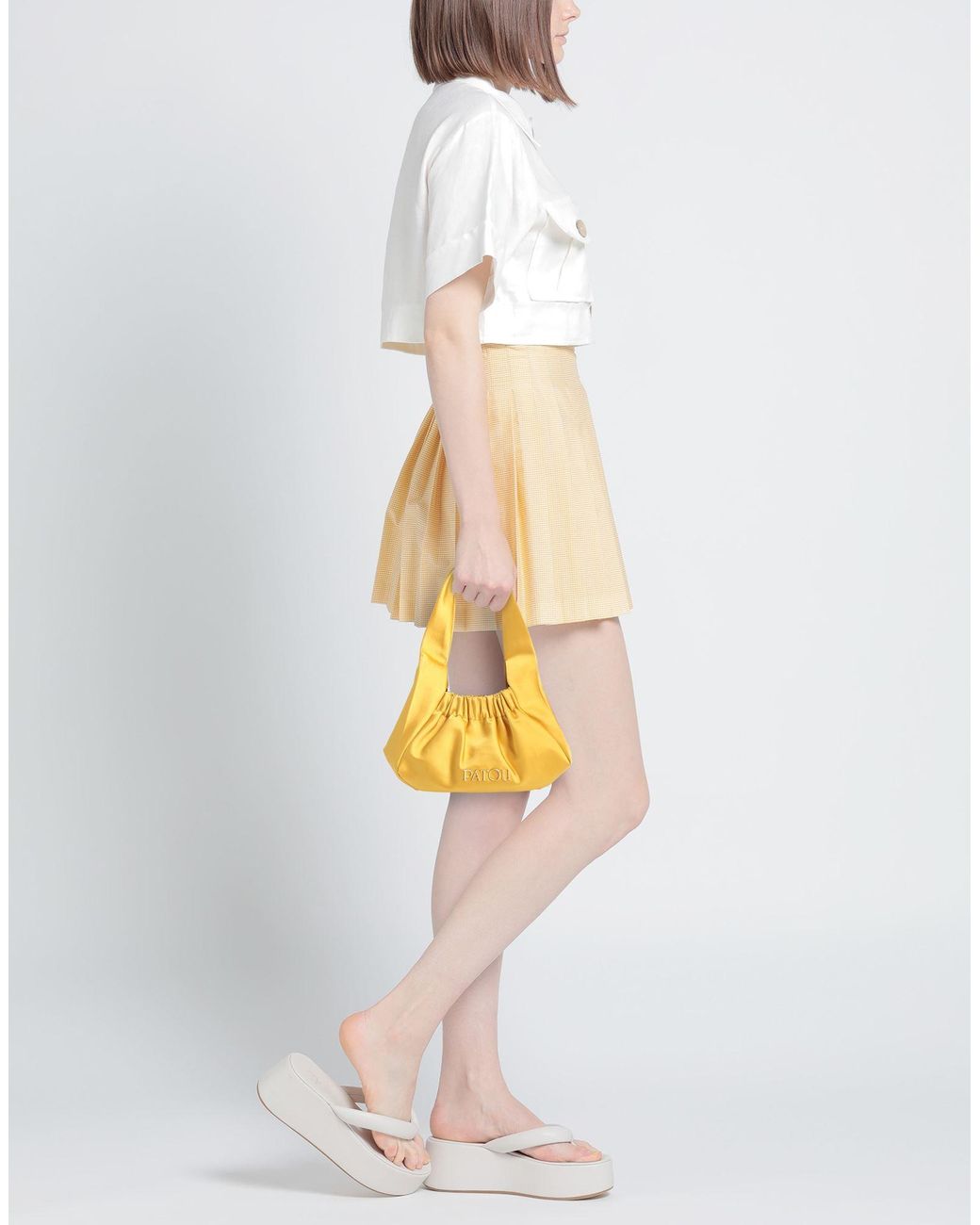 Patou Yellow Handbag
