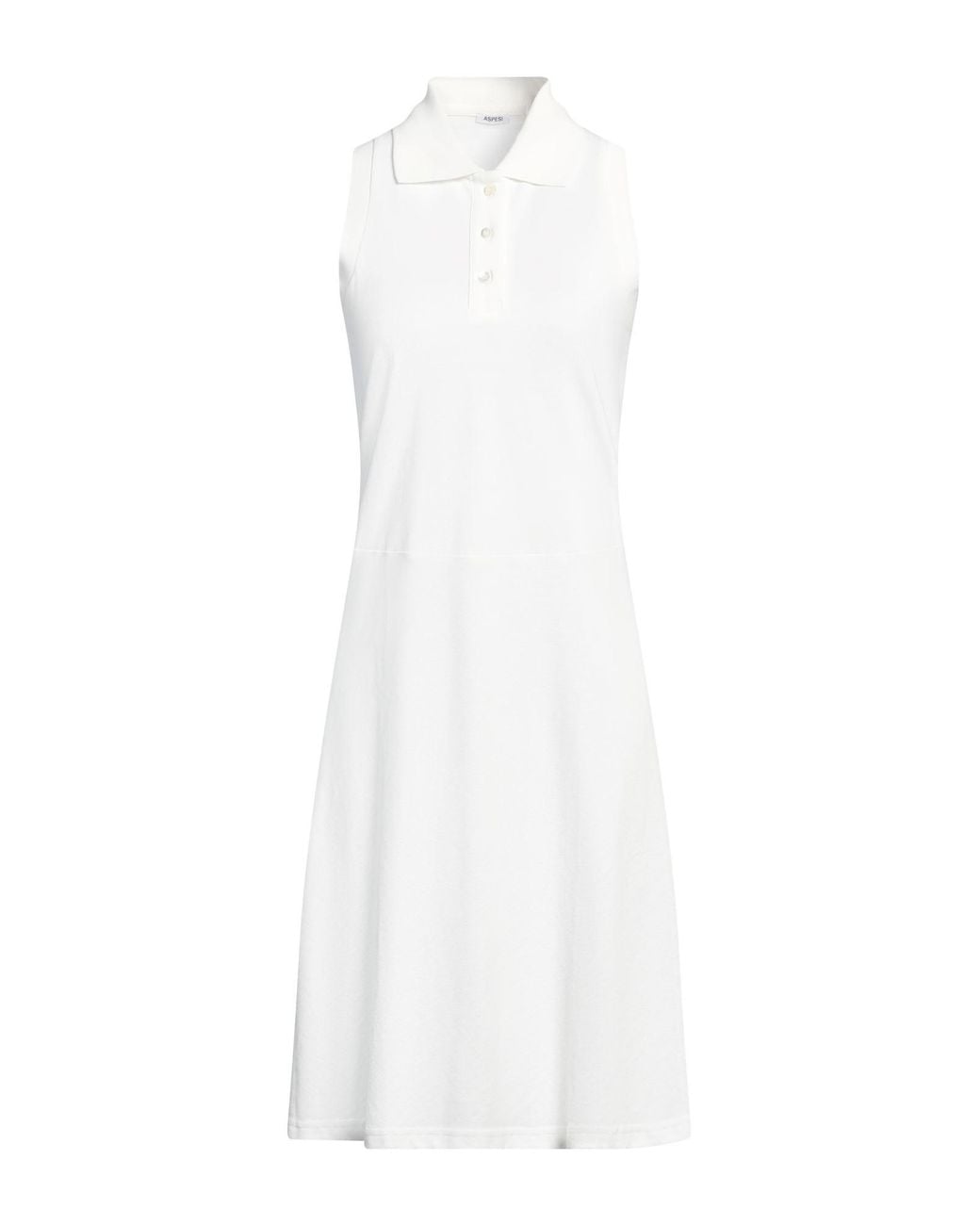 Robe midi Aspesi en coloris White