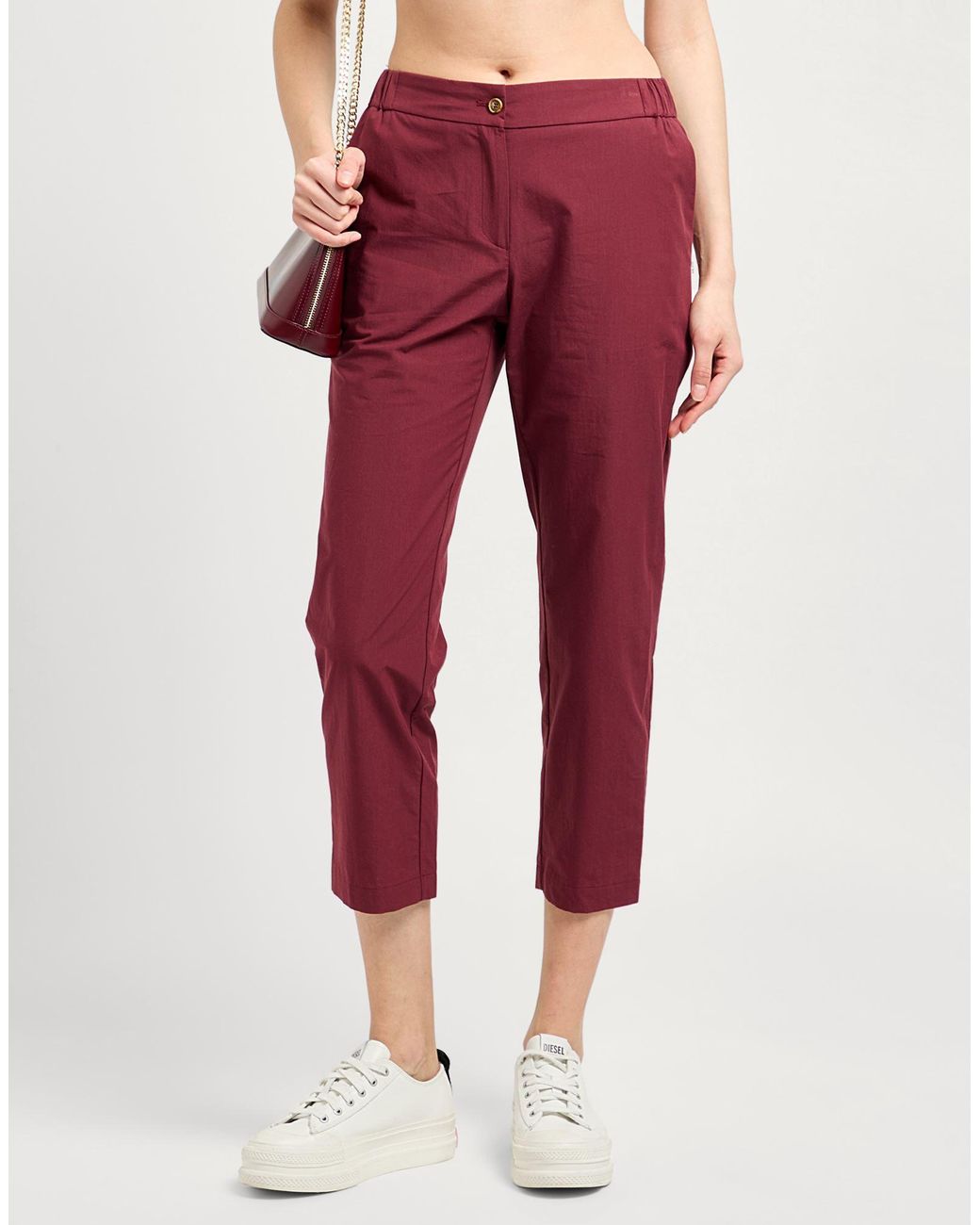 Ottod'Ame Red Trouser