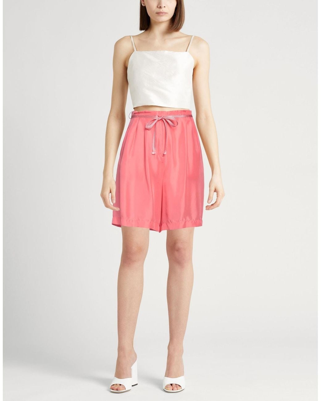 Forte_forte Pink Shorts & Bermuda Shorts