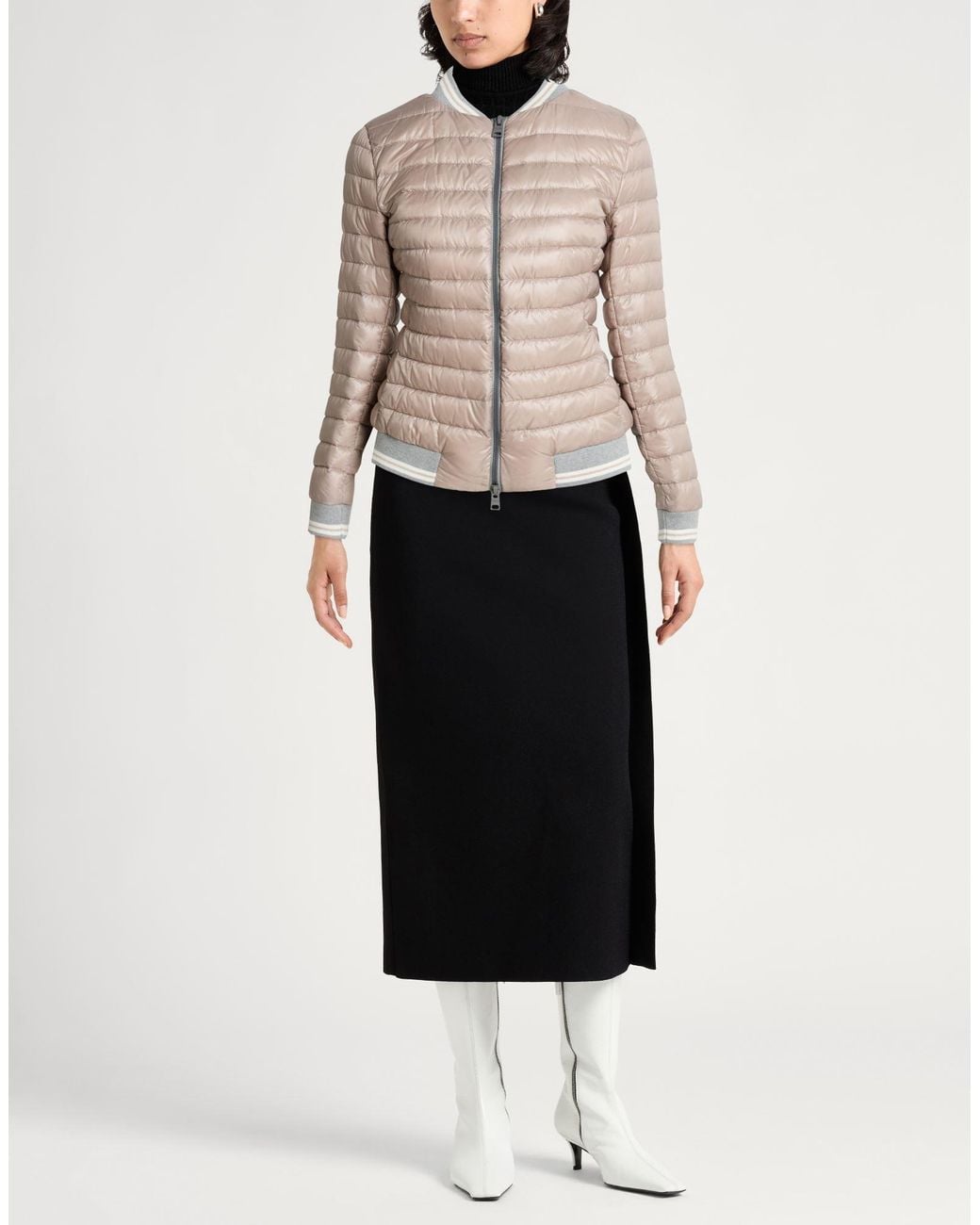 Herno Natural Puffer Polyamide, Cotton
