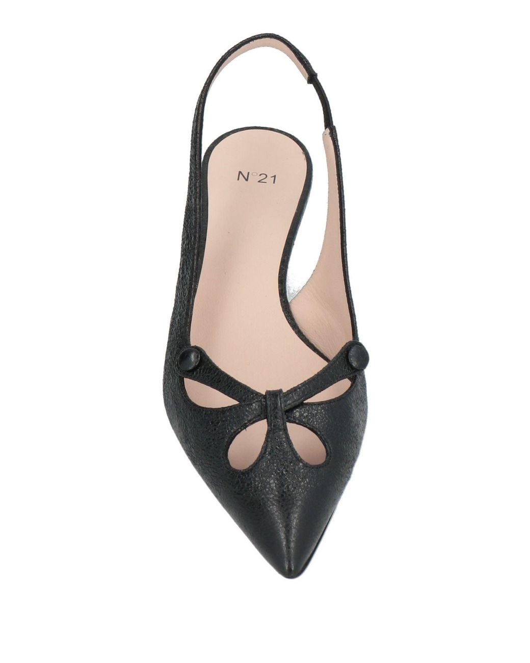 N°21 Metallic Pumps Leather