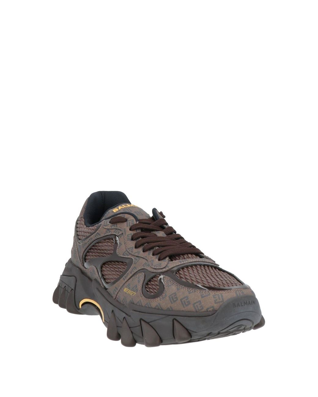 Balmain Brown Trainers for men