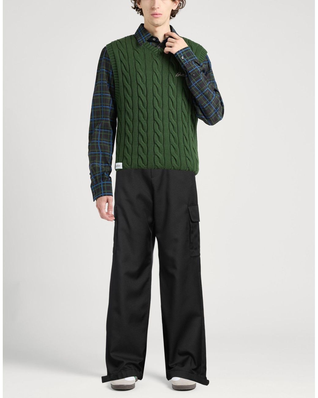 Off-White c/o Virgil Abloh Black Pants Polyester for men
