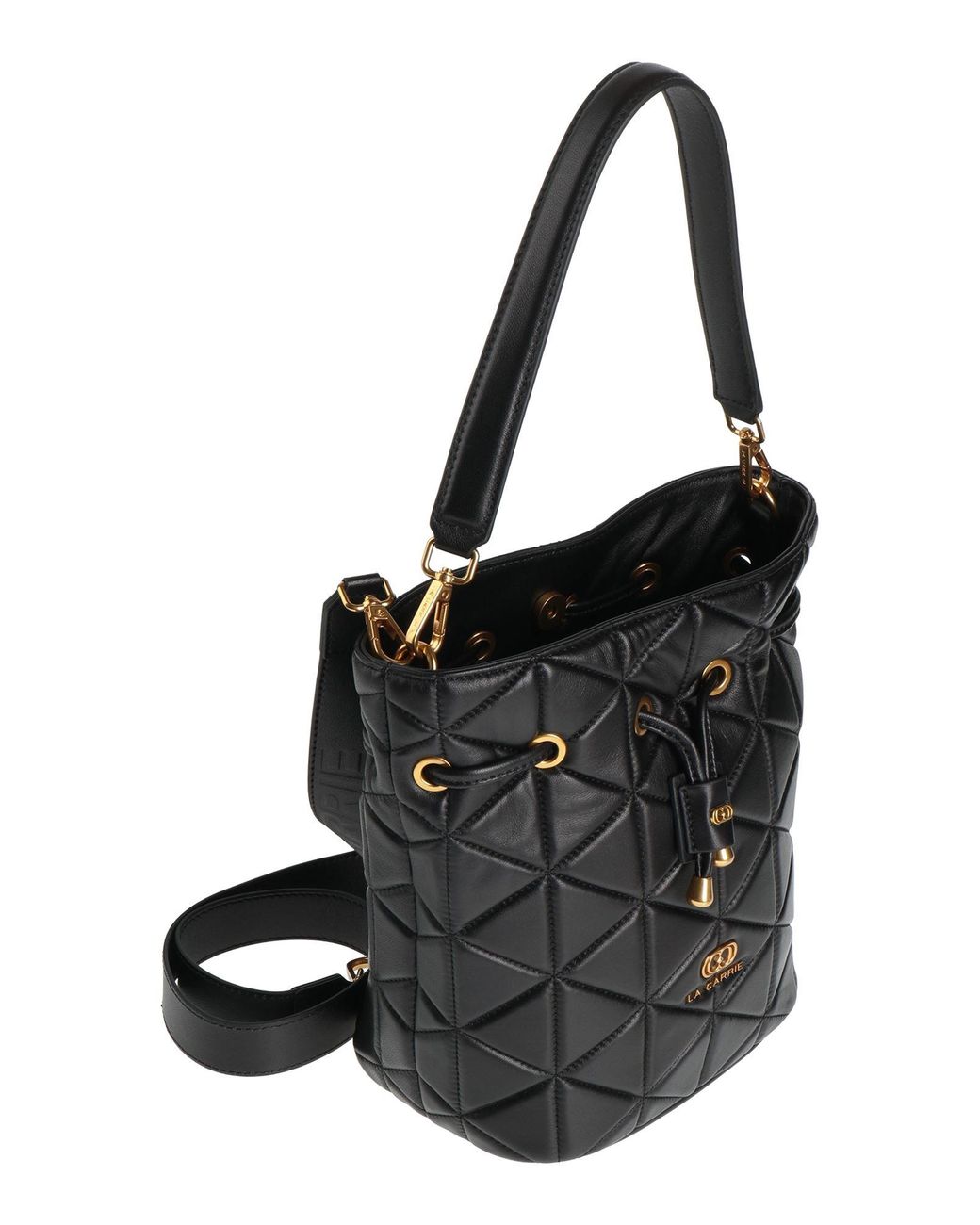 La Carrie Black Handbag