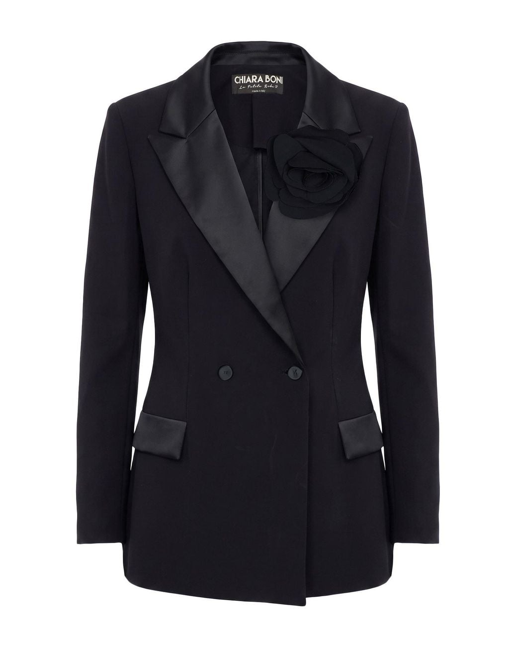 La Petite Robe Di Chiara Boni Blue Blazer