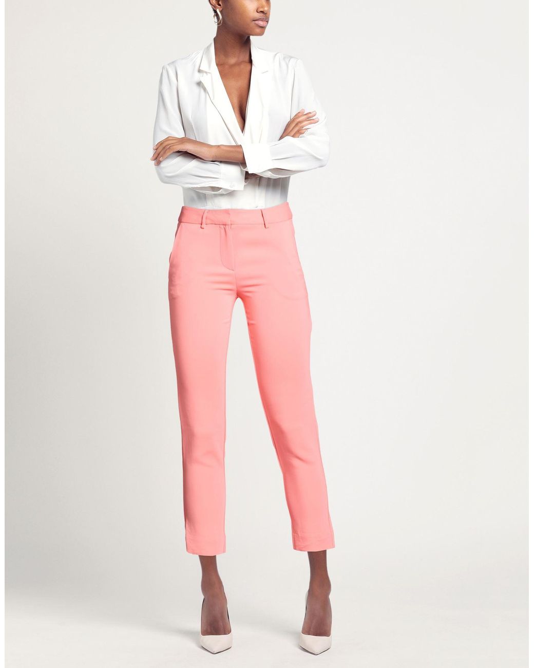 SIMONA CORSELLINI Pink Pants