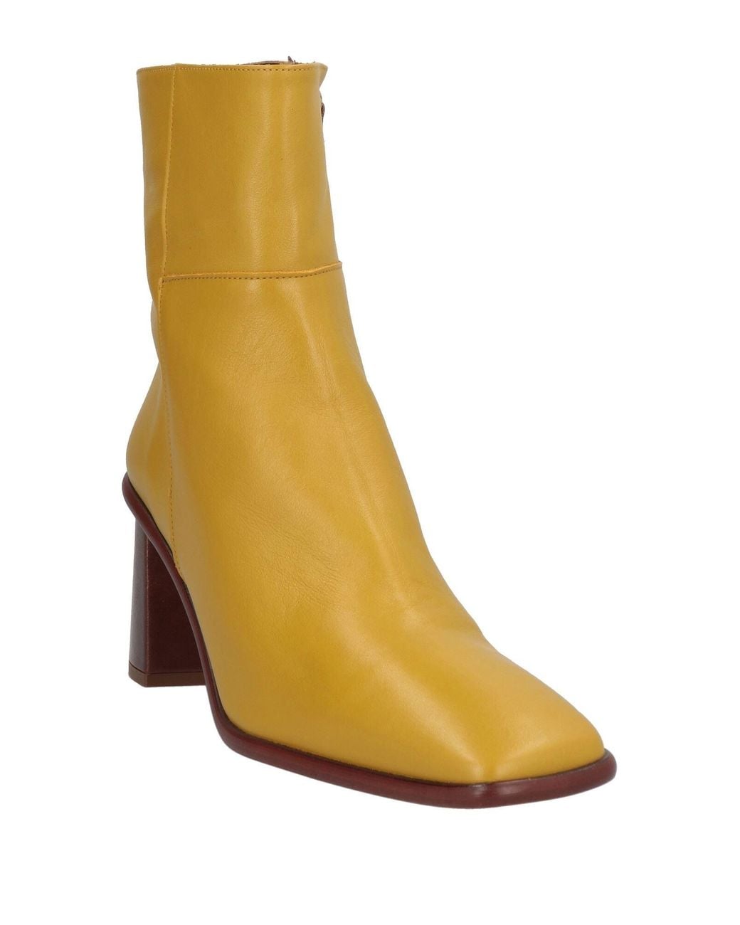 Alohas Brown Ankle Boots Leather