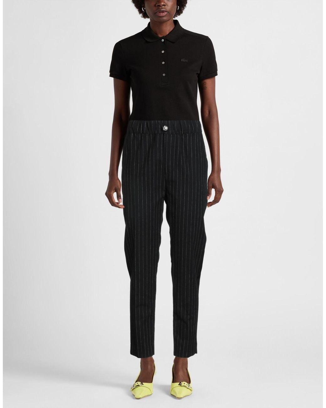EMMA & GAIA Black Midnight Pants Linen, Cotton