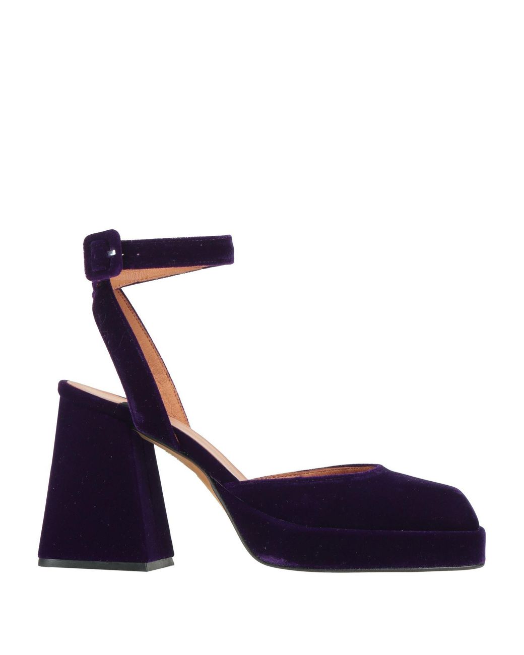 Angel Alarcon Blue Pumps Textile Fibers