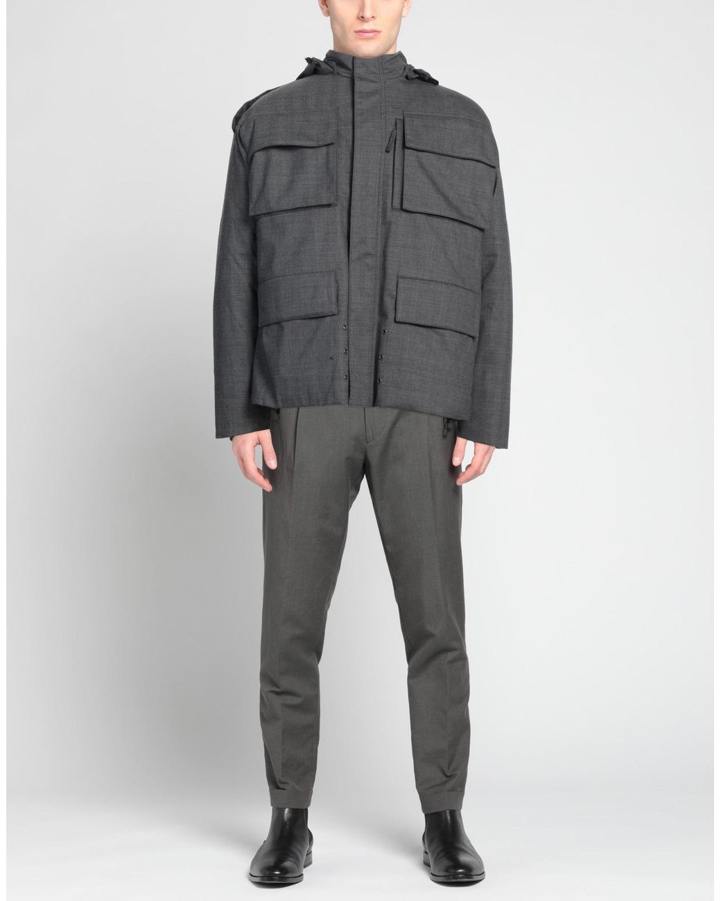 Aspesi Gray Puffer Polyamide for men