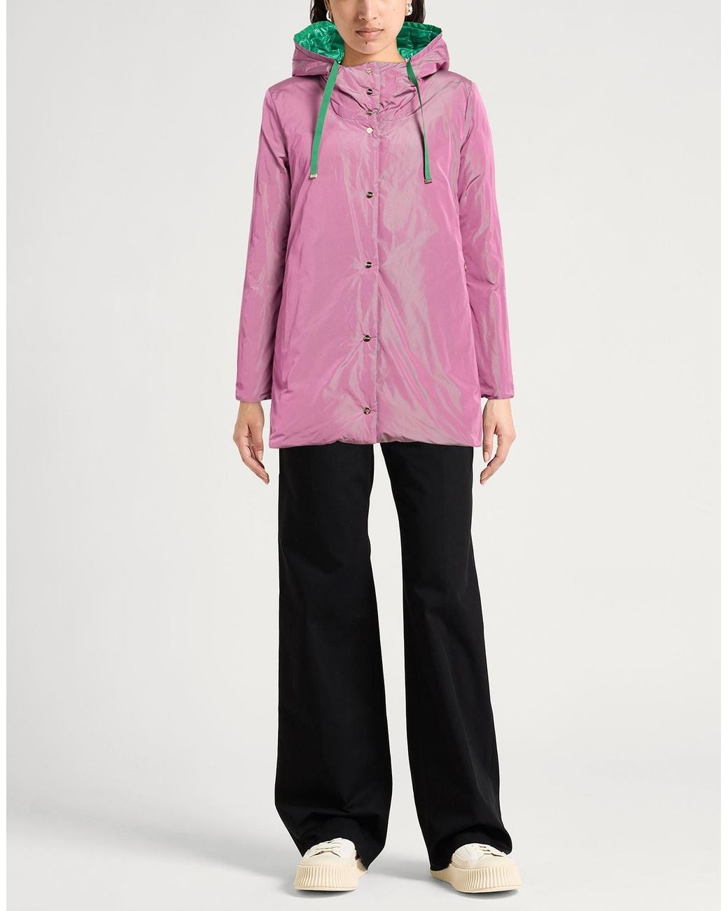 Herno Pink Puffer Polyamide