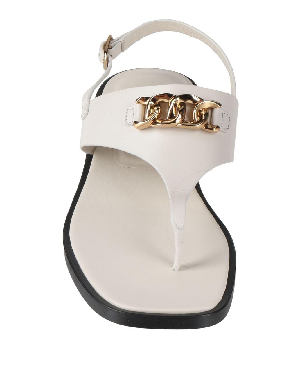 Tod's White Thong Sandal