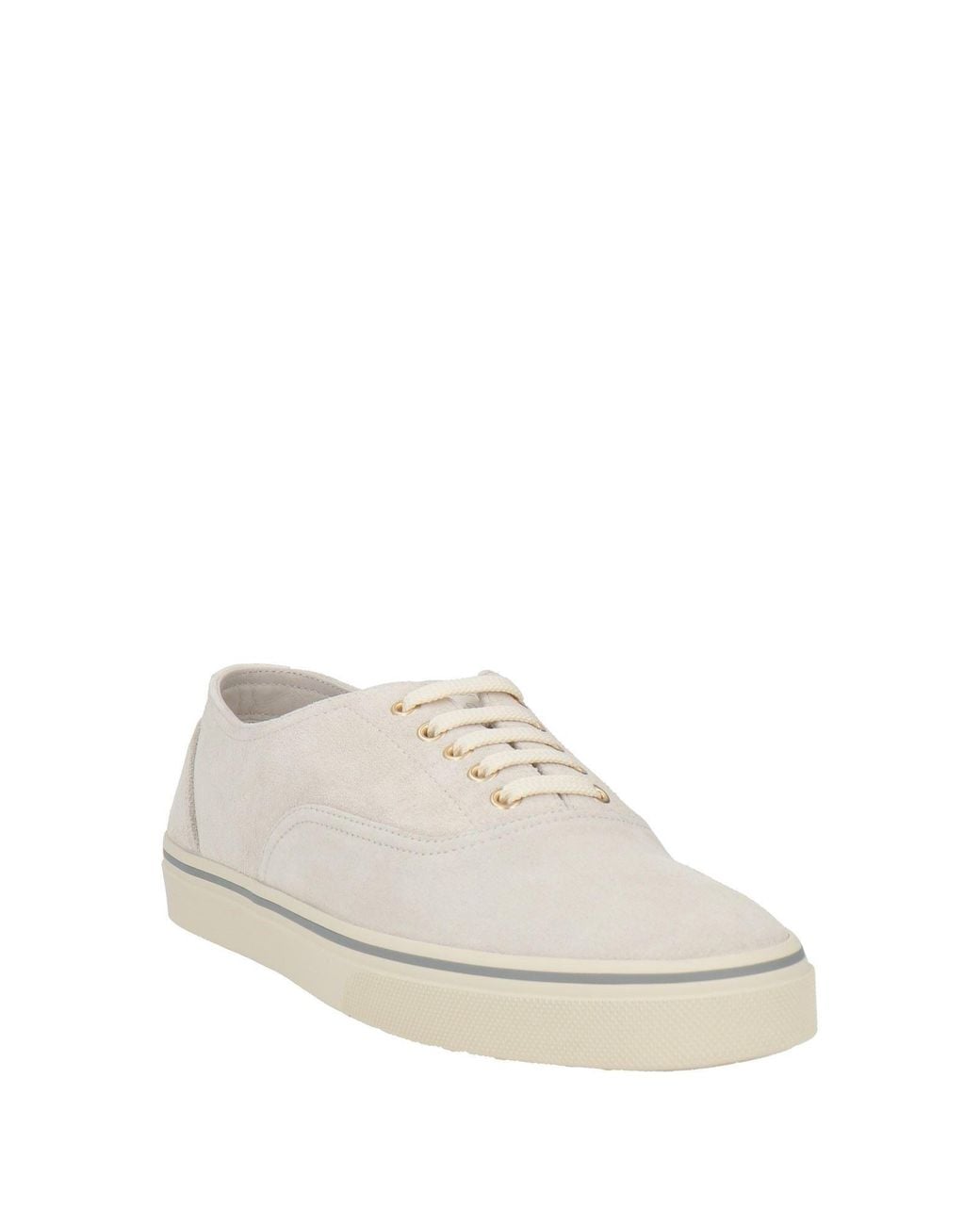 Brunello Cucinelli White Light Sneakers Leather for men