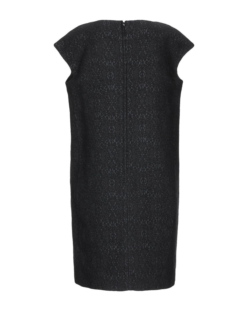 Aspesi Black Mini Dress Polyester, Acrylic, Wool, Polyamide