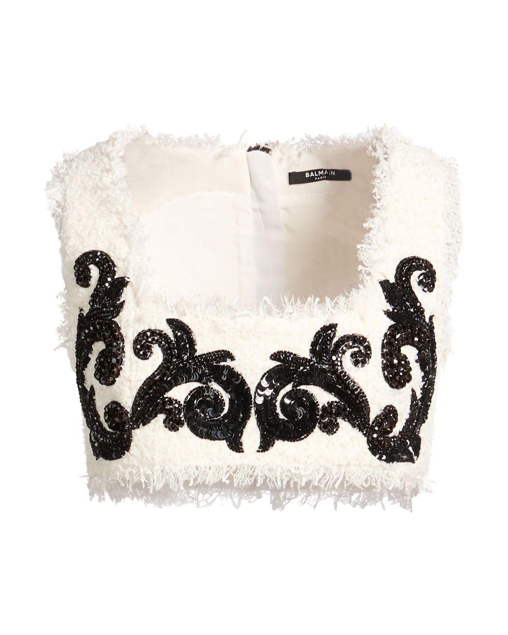 Top Balmain de color White