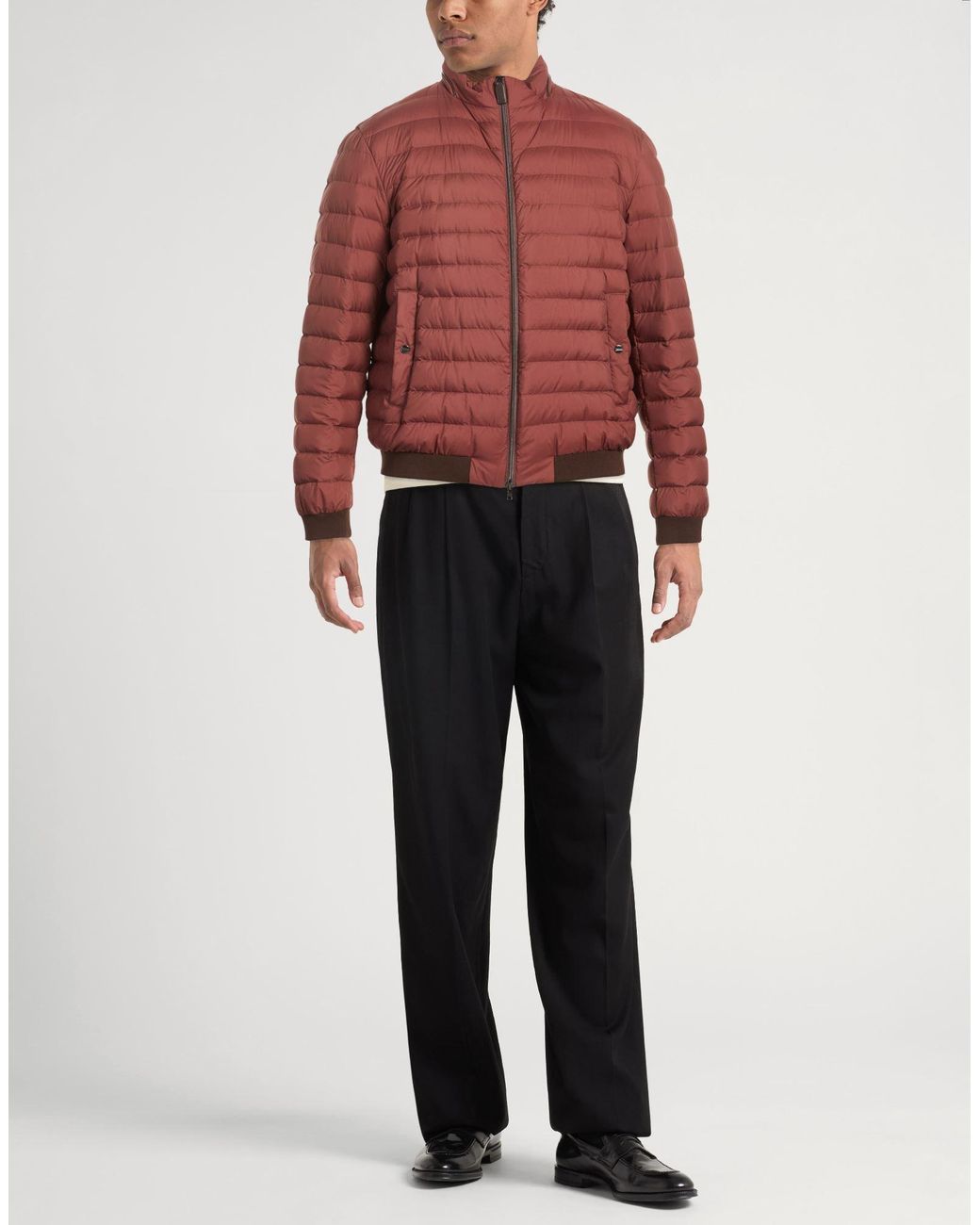 Herno Red Puffers for men