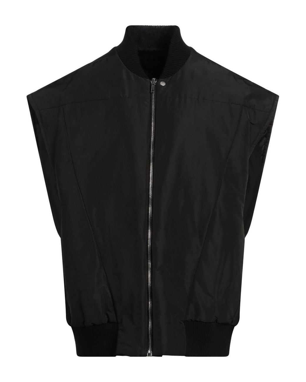 Rick Owens Black Gilet for men