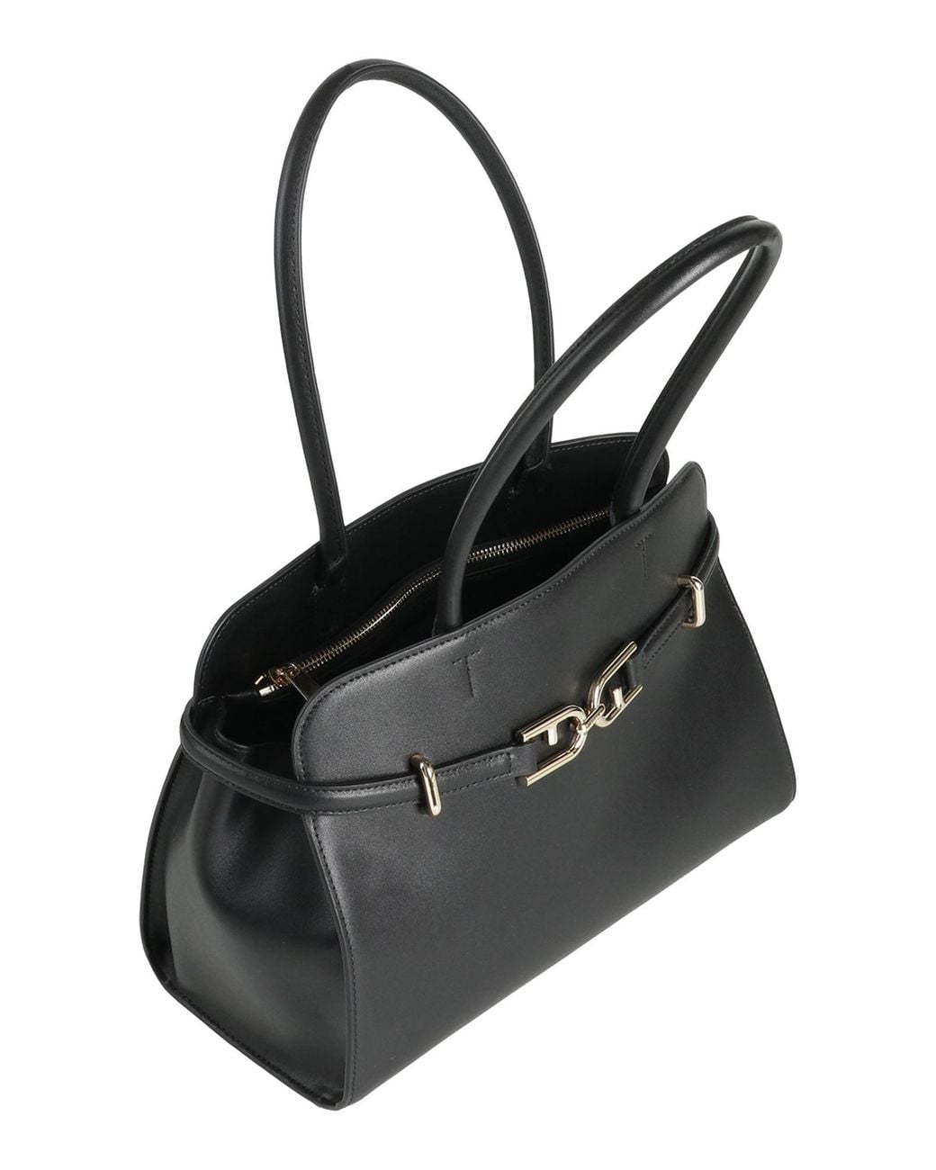 Furla Black Handbag Leather