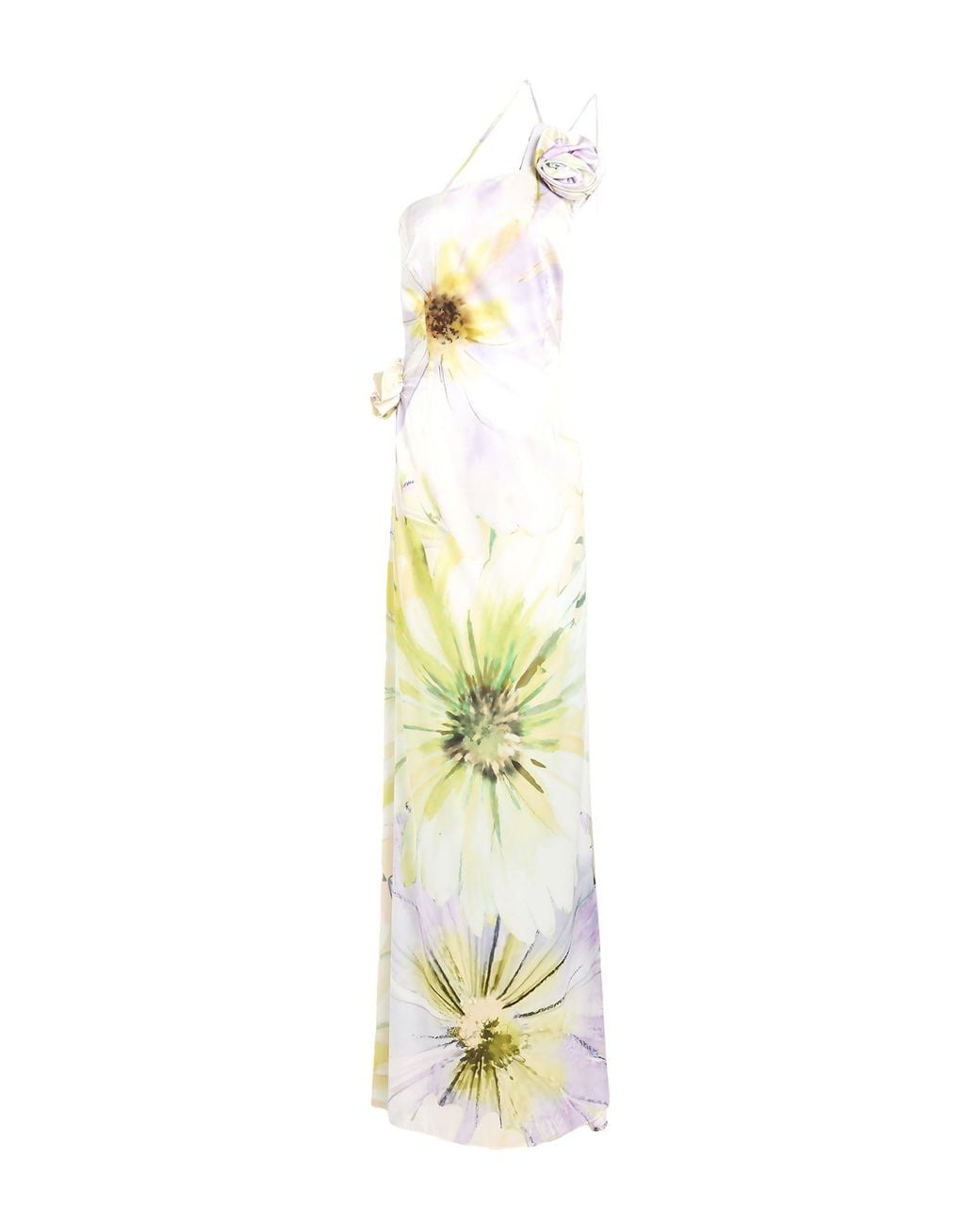 Camilla Metallic Maxi Dress Polyester, Elastane