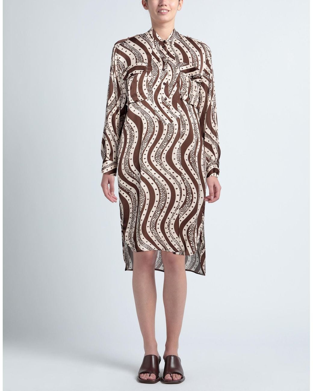 MAX&Co. White Midi Dress