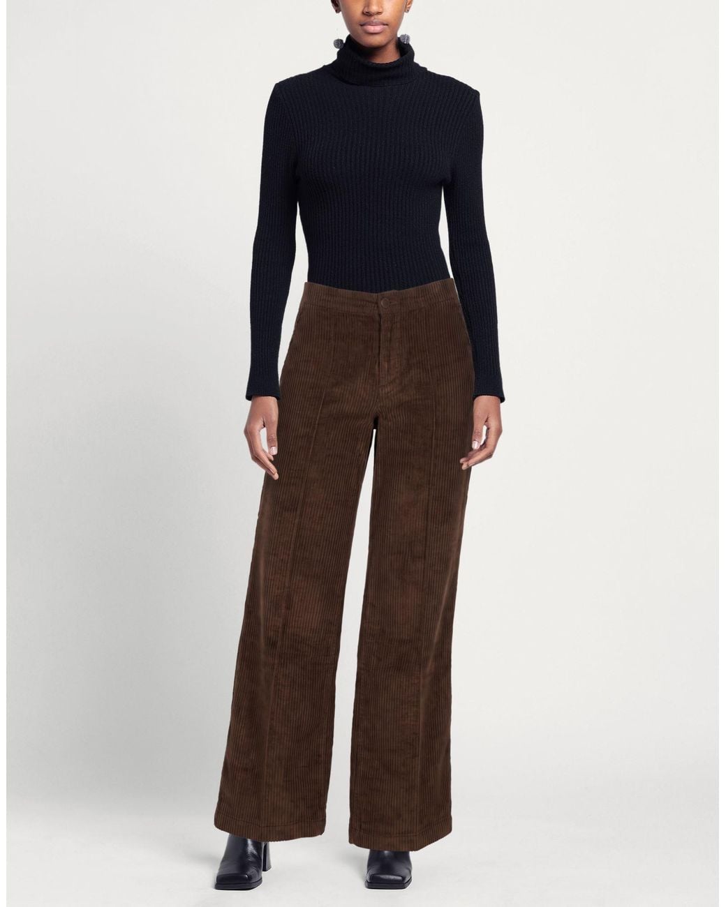 European Culture Brown Trouser