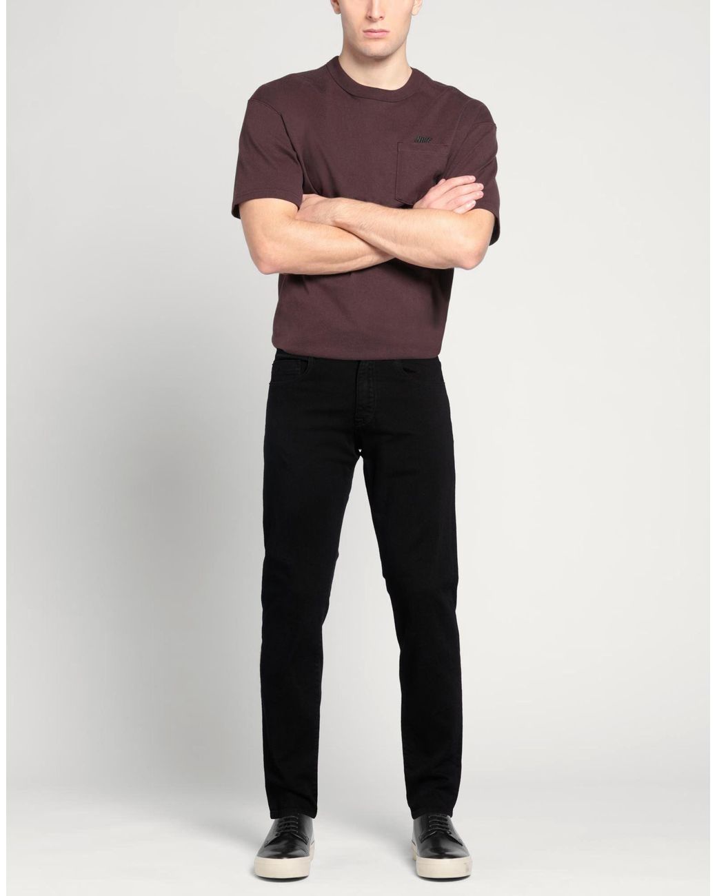 Paul & Shark Black Jeans Cotton, T-400 Fiber, Elastane for men