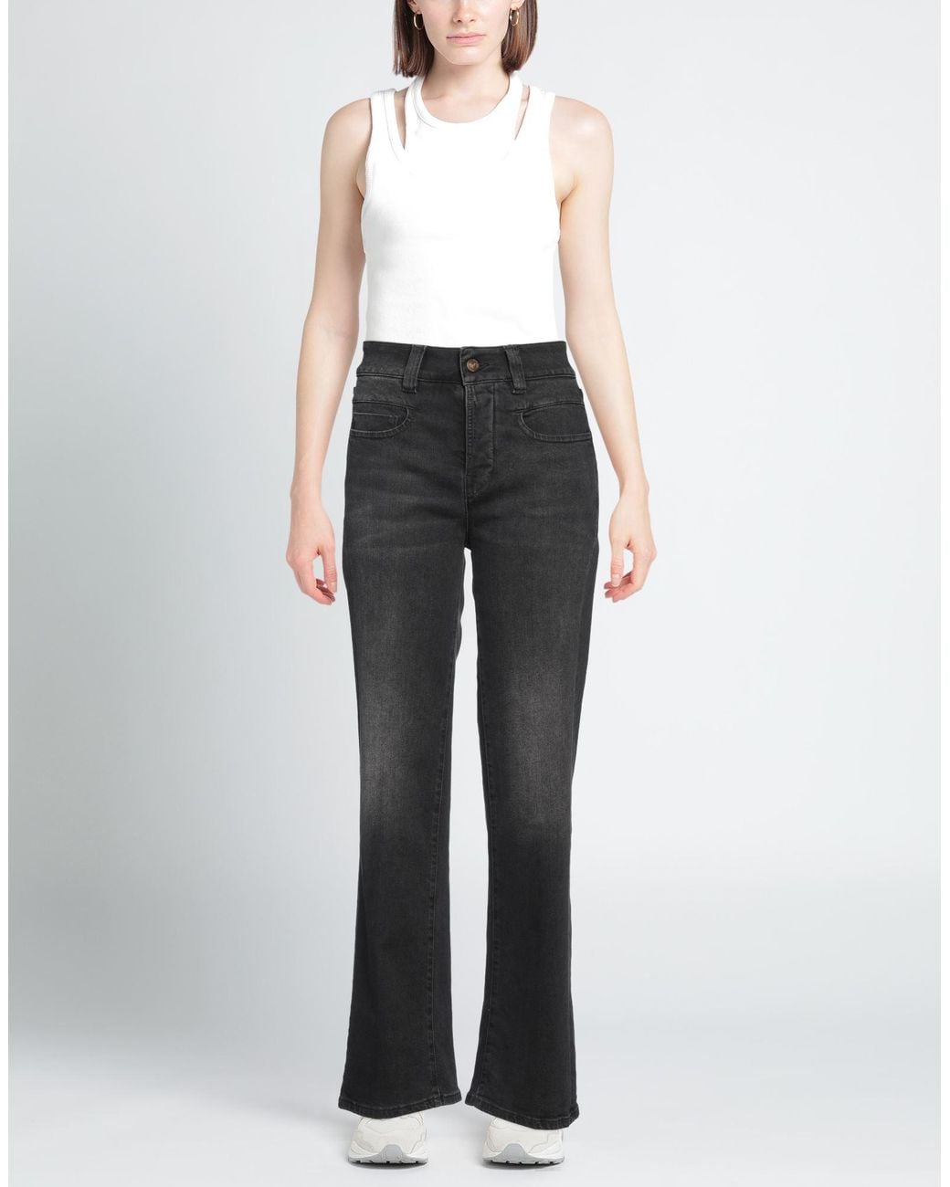 Seafarer Gray Jeans Cotton, Elastane