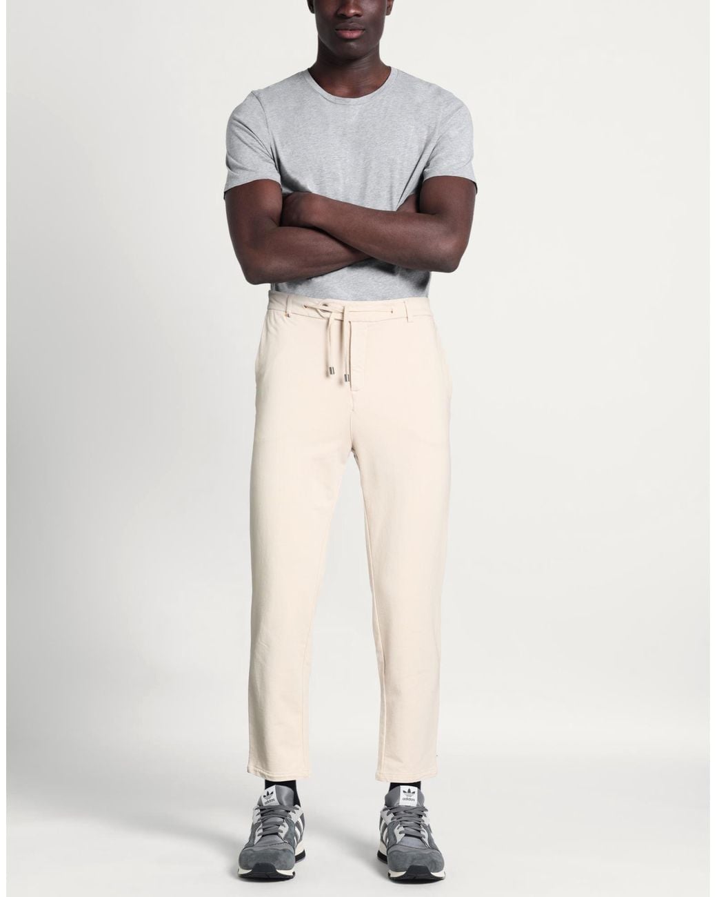 DISTRETTO 12 Hose in Natural für Herren